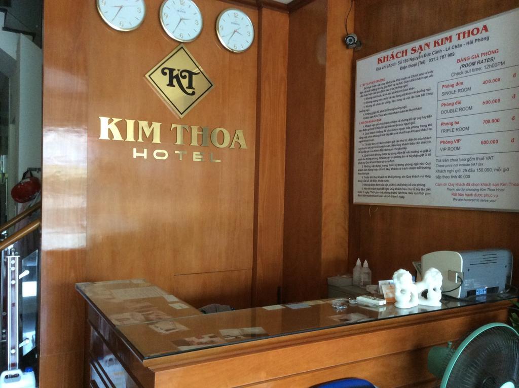 Kim Thoa Hotel Хайфон Екстер'єр фото